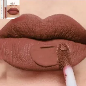 18 colors Matte Velvet Lipstick Sexy Waterproof Liquid Lipsticks Korea Long Lasting Non-marking Red Makeup Cosmetic Nude