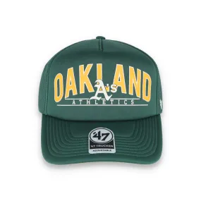 '47 BRAND OAKLAND ATHLETICS FOAM BACKHAUL TRUCKER