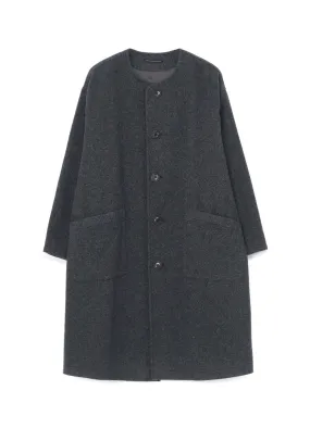 AIRY MOSSER COLLARLESS COAT