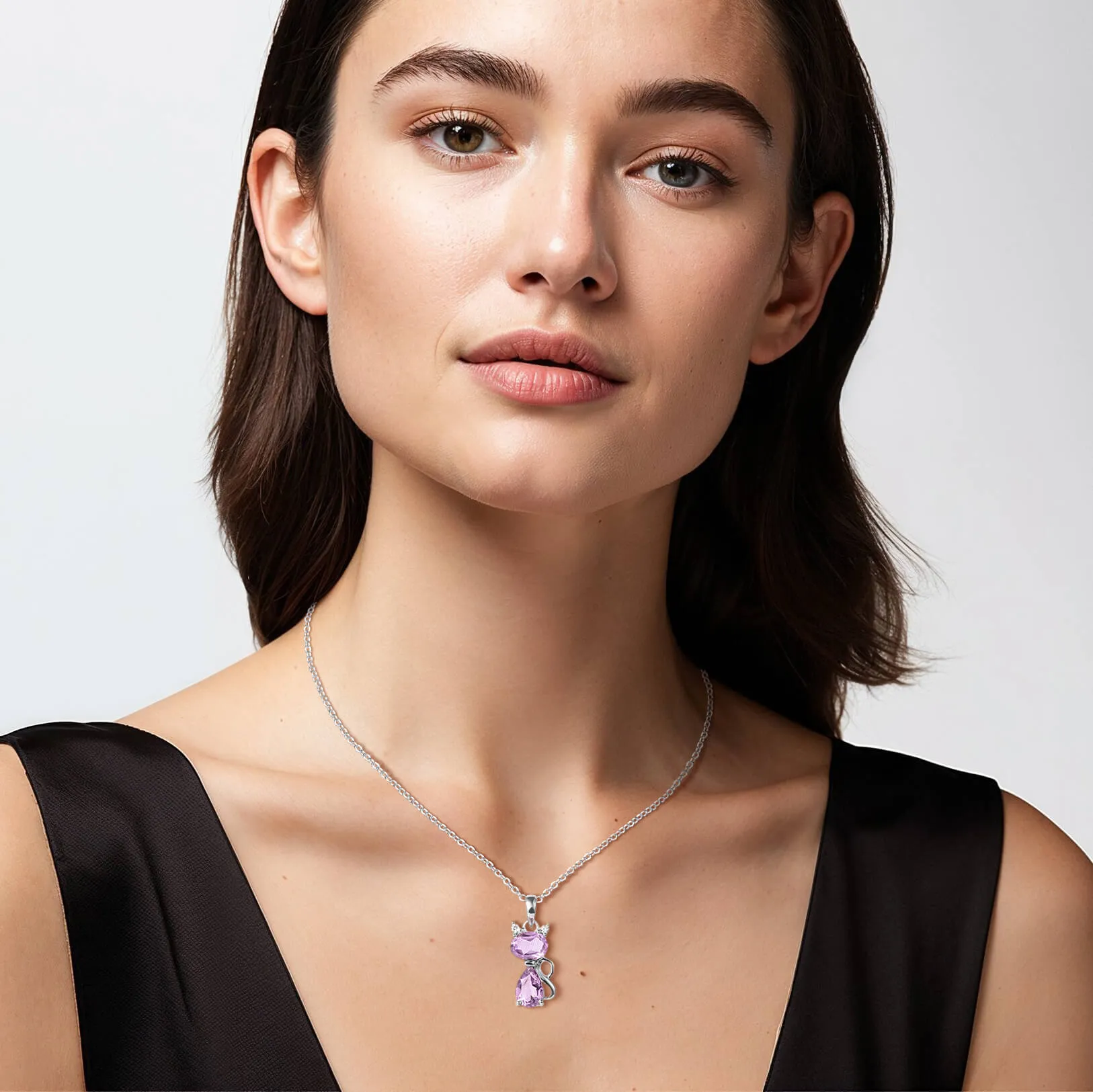 Amethyst Purrfection Pendant