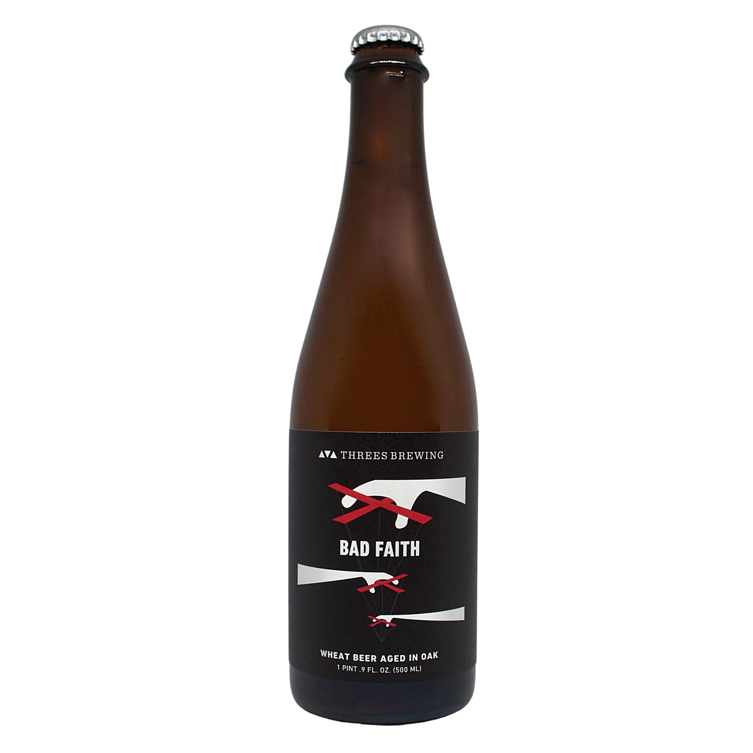 Barrel-Aged Bad Faith (Mixed Culture Wheat Beer Aged in Oak) 500ml