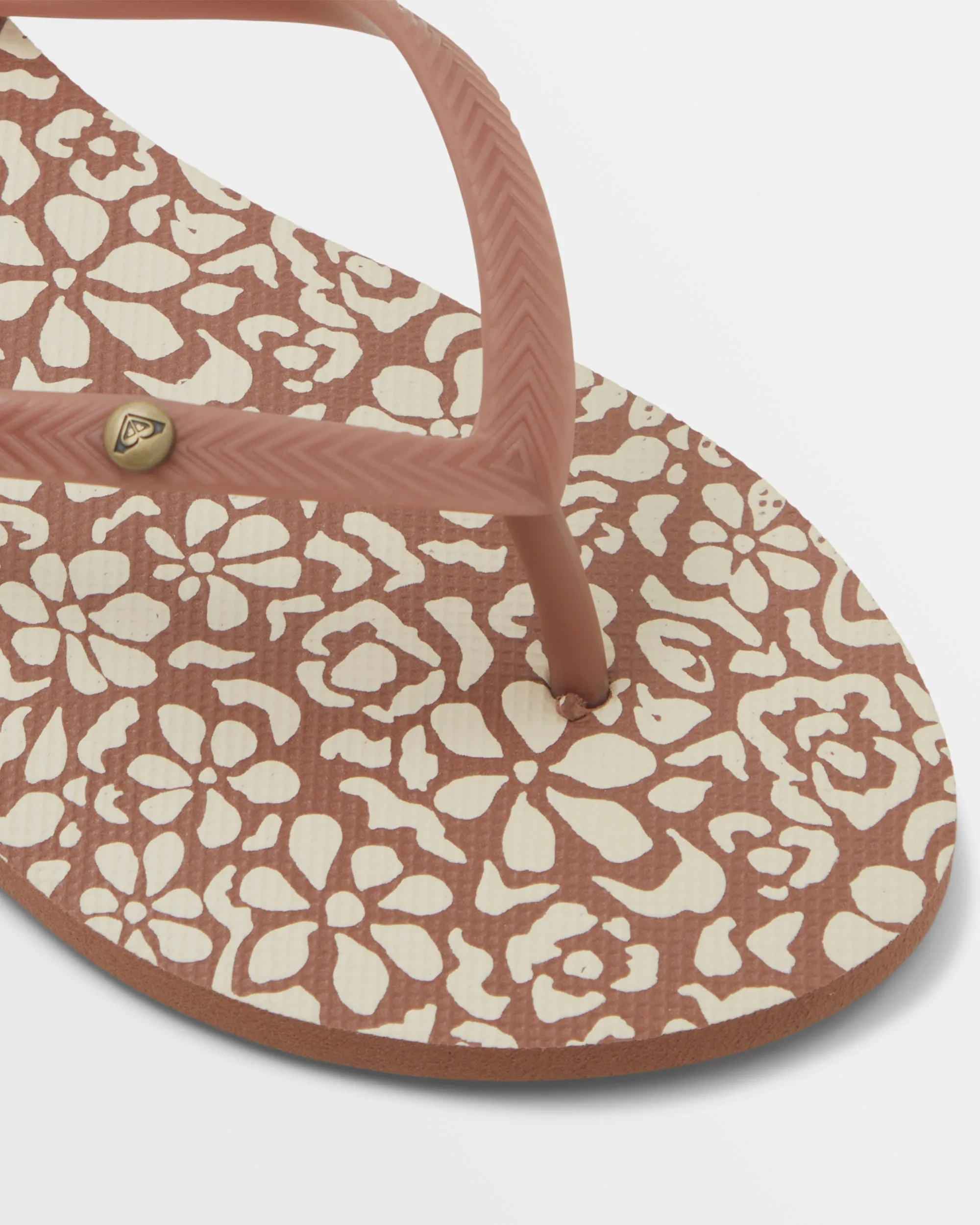 Bermuda Print Sandals - Russet