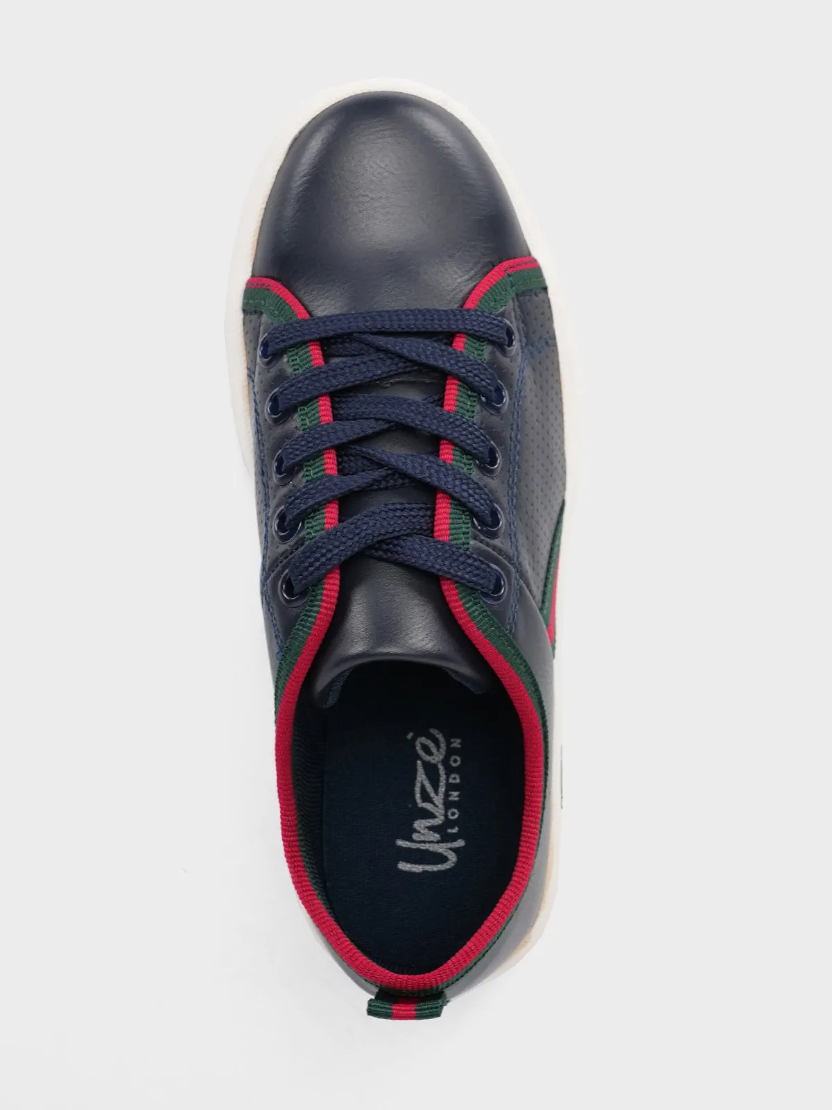 Boys "LEONE" Lace Up Casual Trainers