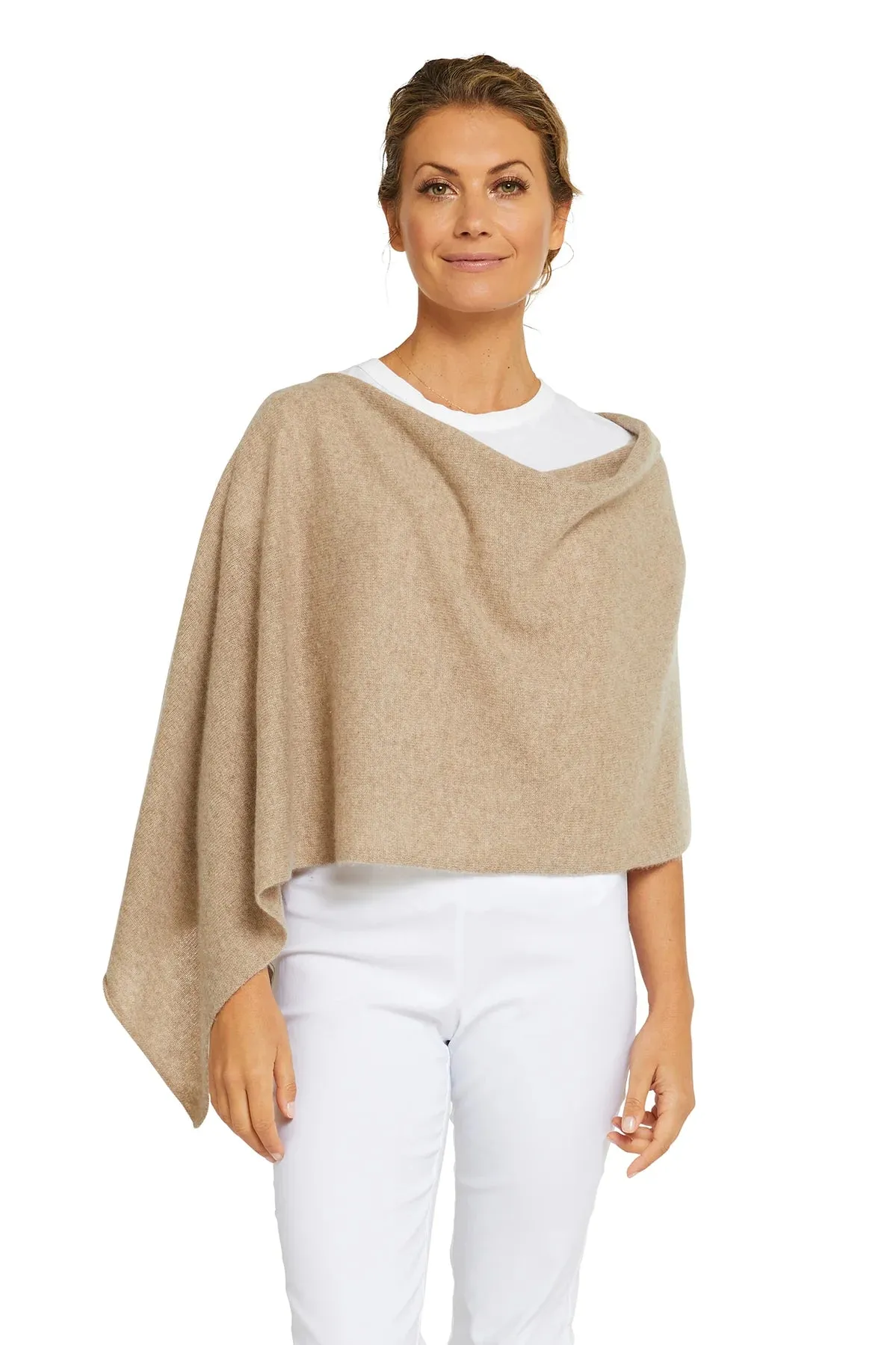 Cashmere Topper - Natural