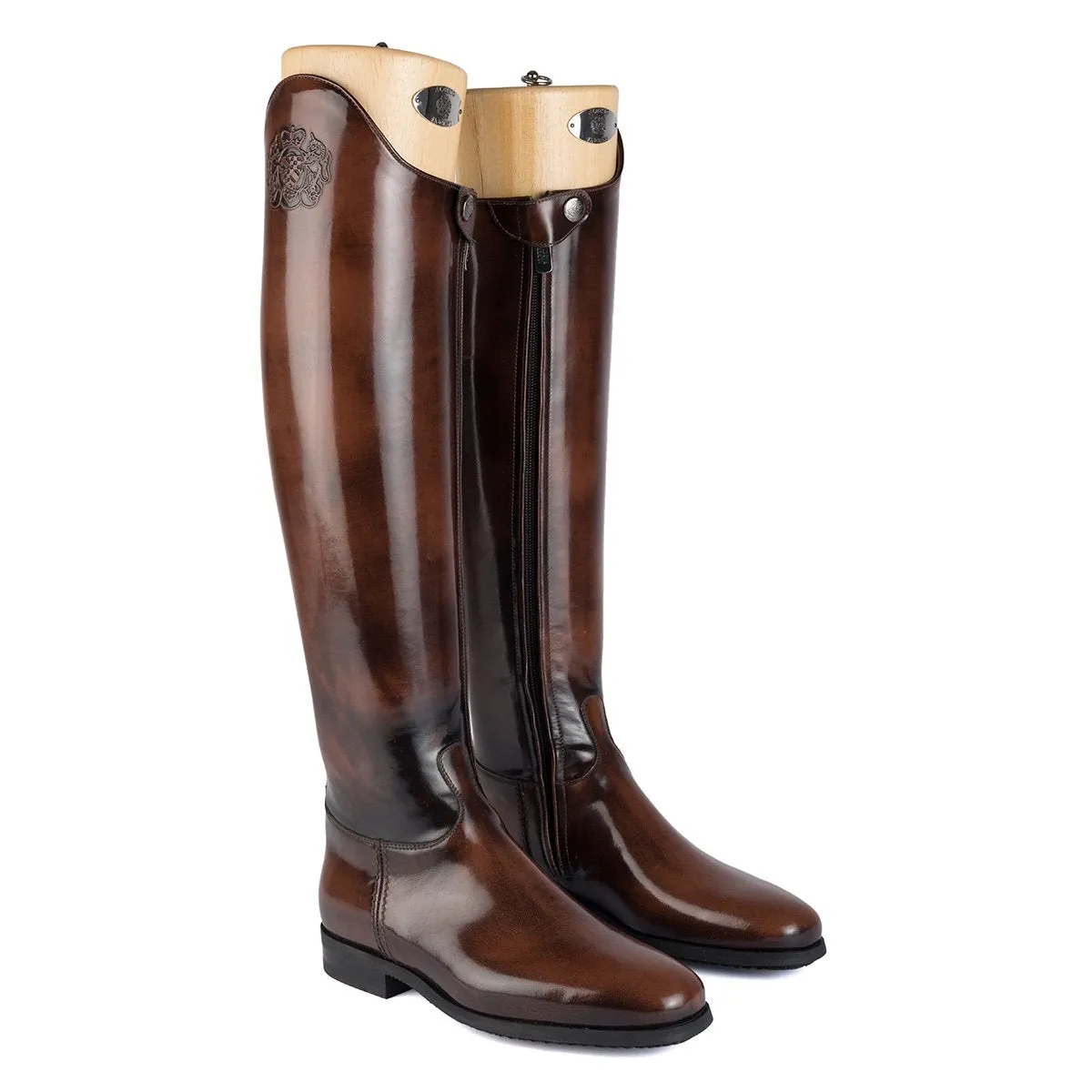 DRESSAGE B2 PICASSO BROWN <br>Standard riding boot [34 - 39]