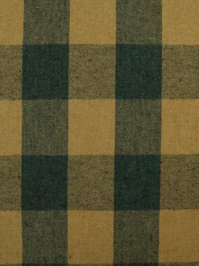 Hemp & Recycled Ploy Mid Weight TWILL PLAID ( HP4248 )