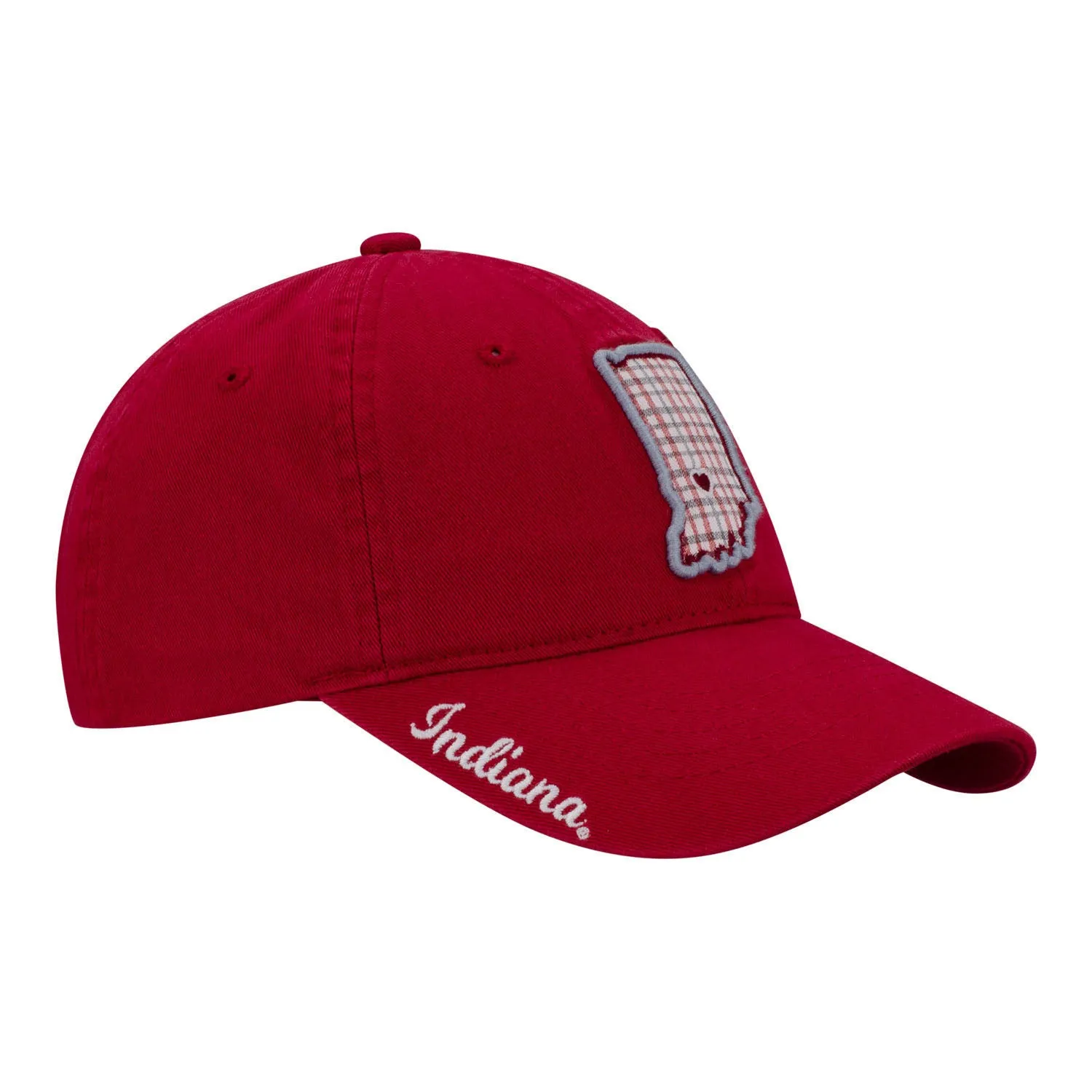 Ladies Indiana Hoosiers Home Again Crimson Adjustable Hat