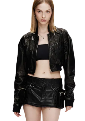 Leather Pilot Jacket