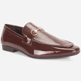 Men "BORRIS" Leather Formal Dress Slip-On Shoes