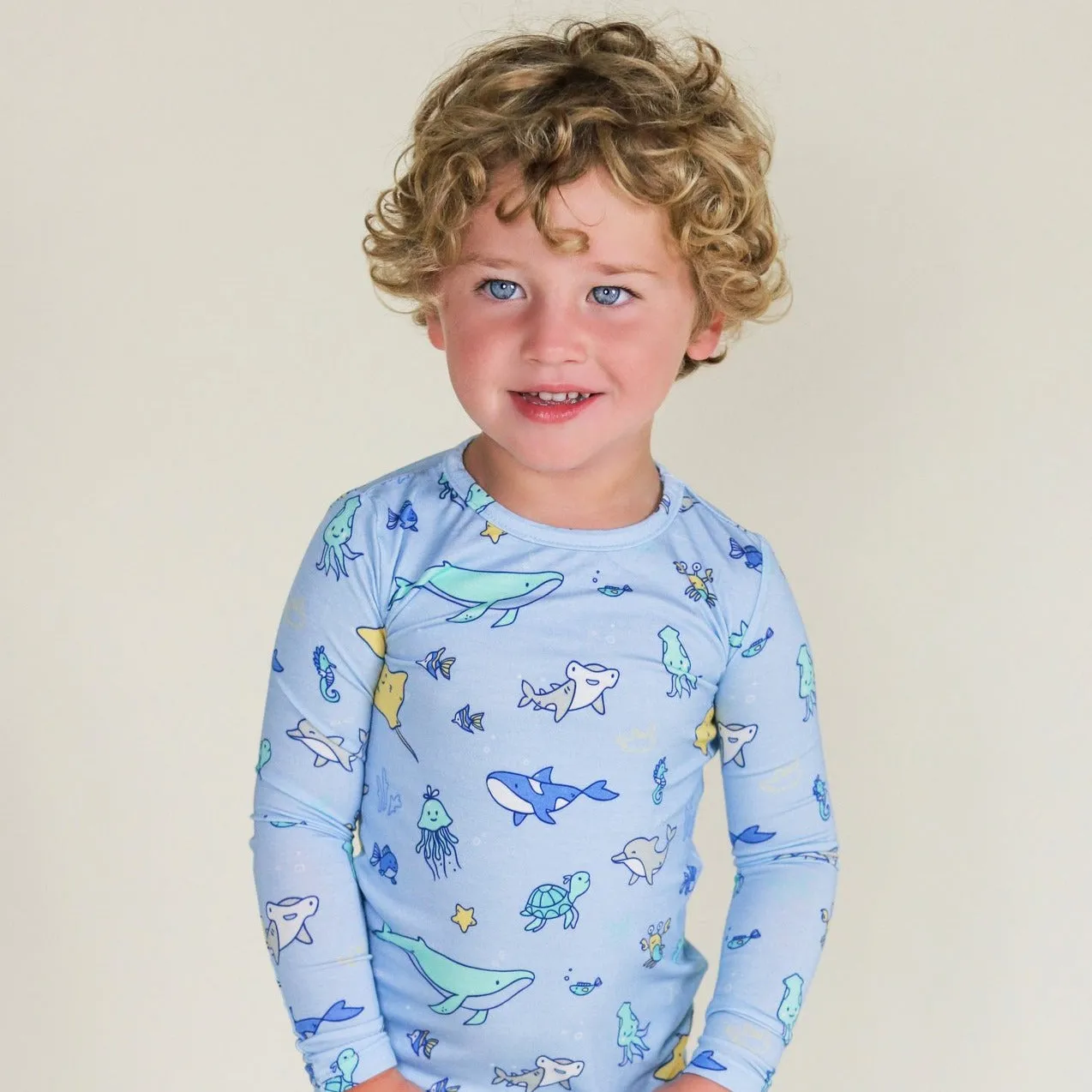 ocean bamboo pajamas