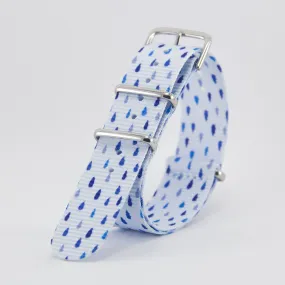 Raindrops Graphic Watch Strap