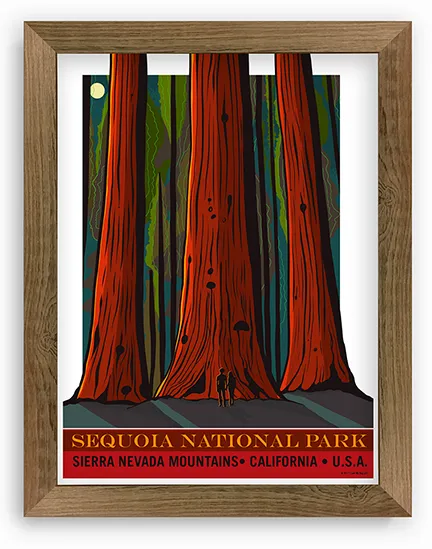 Sequoia National Park Poster