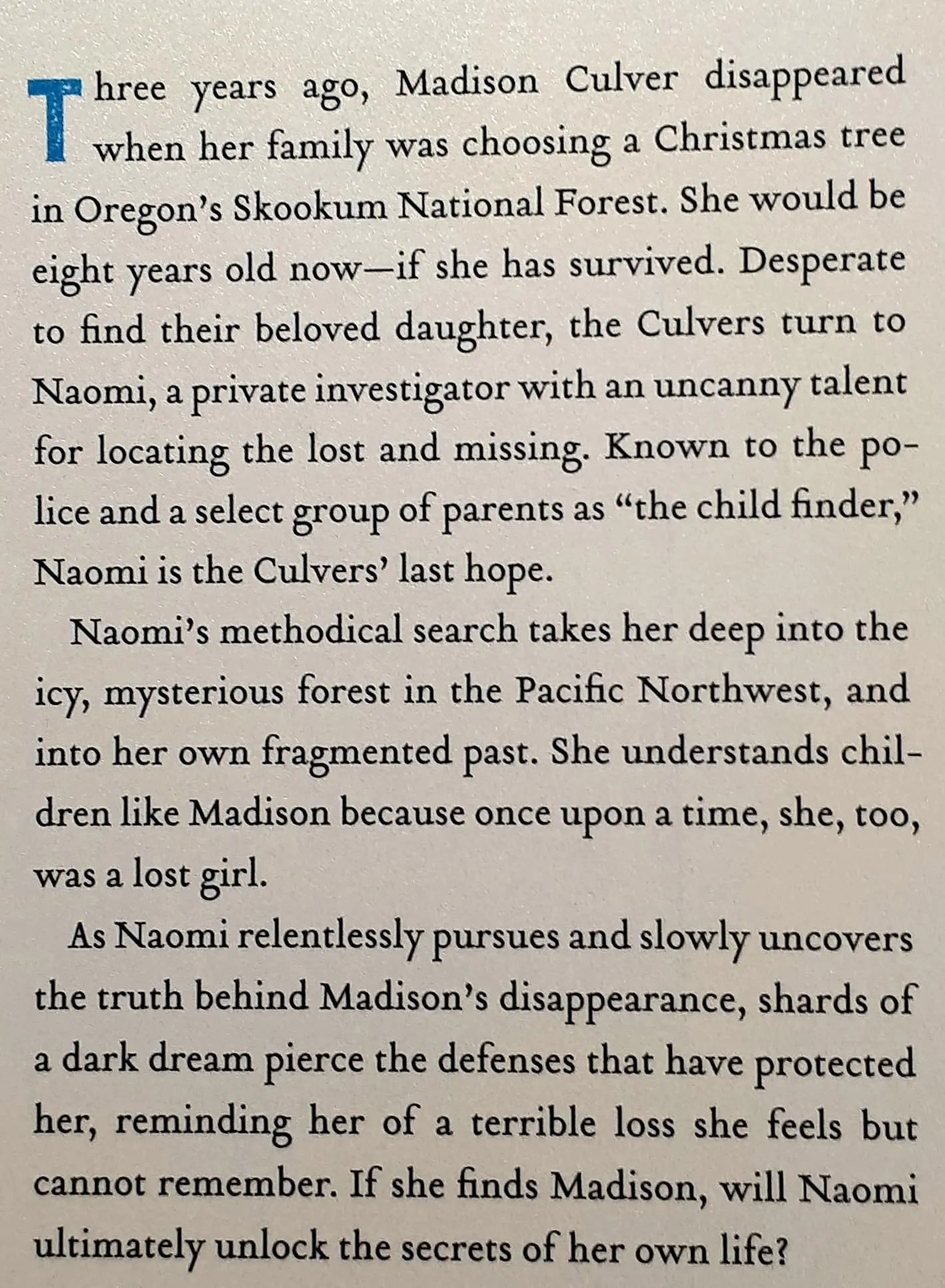 THE CHILD FINDER - Rene Denfeld